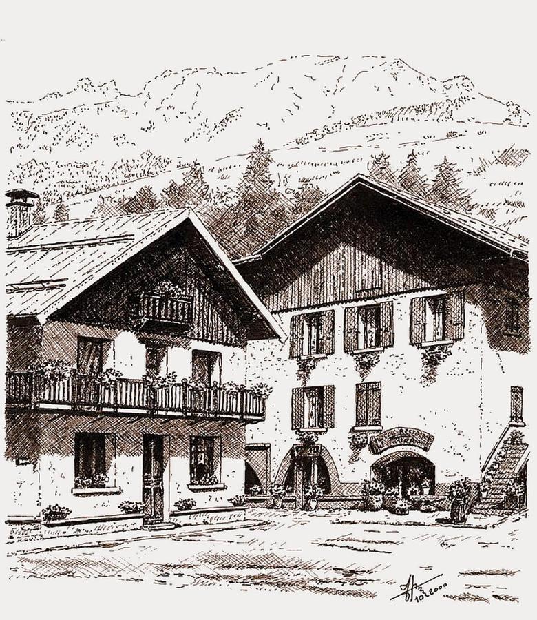 La Vieille Auberge Vars  Exterior foto